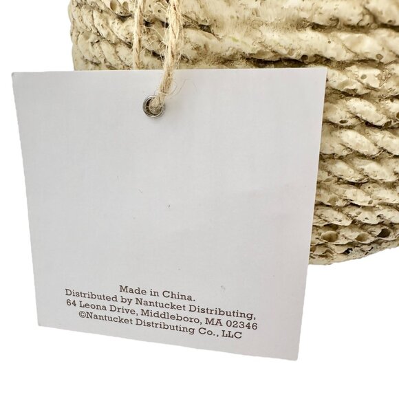 Autumn Whisper Faux Floral Arrangement Textured Rope Basket By Branch & Blossom - Picture 3 of 9